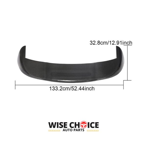 Dry Carbon Fiber Rear Roof Spoiler for Mercedes-Benz A Class