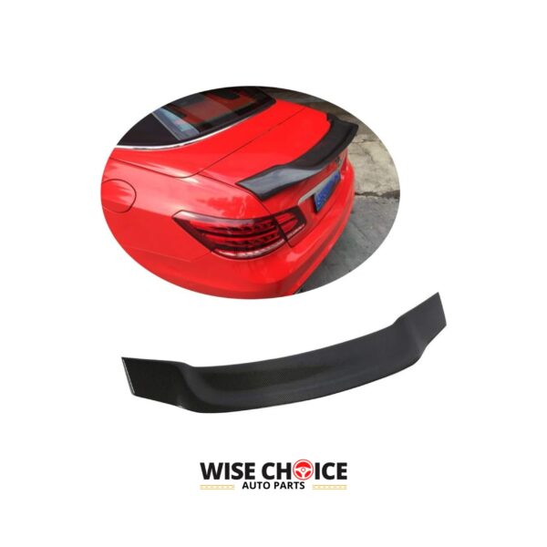 2009-2016 C207 W207 M-Benz E-Class Coupe Carbon Fiber Boot Trunk Spoiler