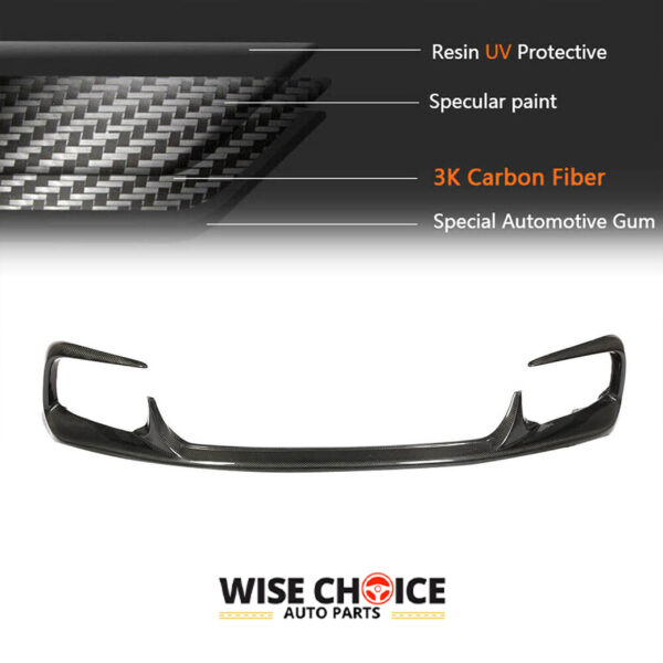 2014-2017 M157 Maserati Ghibli Sedan Carbon Fiber Front Lip