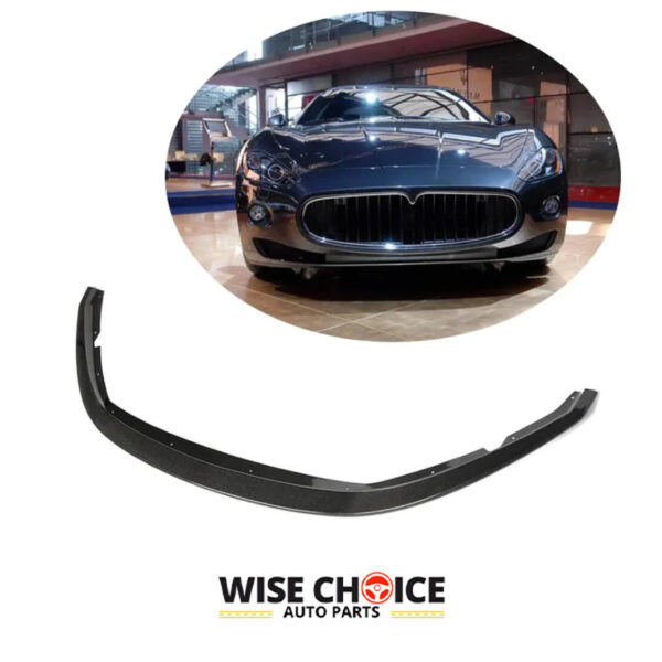 M145 Maserati GT Carbon Fiber Lip for 2008-2012 Maserati Gran Turismo GT Base/Coupe