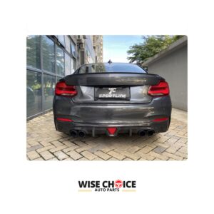 BMW M-Sport Carbon Diffuser on 2014-2018 F22 BMW 2 Series Coupe