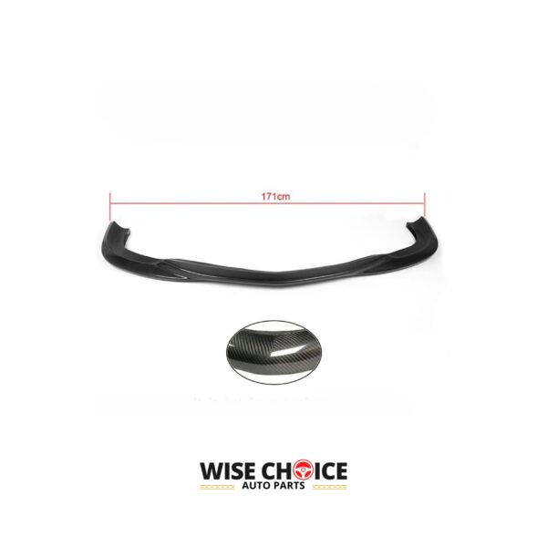 2007-2014 W204 M-Benz C-Class (C63 AMG) enhanced with Carbon Fiber Front Lip