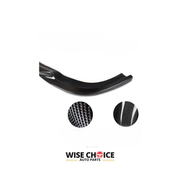 2007-2014 W204 M-Benz C-Class (C63 AMG) enhanced with Carbon Fiber Front Lip