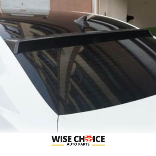 2014-2018 Cadillac ATS Sedan sporting a sleek Carbon Fiber Rear Roof Spoiler