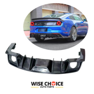 A high-quality Mustang GT Carbon Diffuser for the 2015-2022 MK6 Ford Mustang GT Coupe/Convertible
