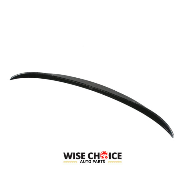 2012-2018 F30 & F80 M3 BMW Carbon Fiber Rear Spoiler on sedan model.