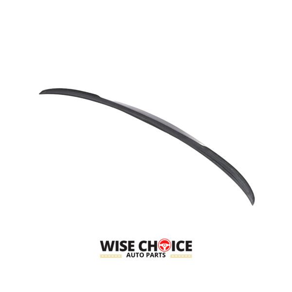 2012-2018 F30 & F80 M3 BMW Carbon Fiber Rear Spoiler on sedan model.