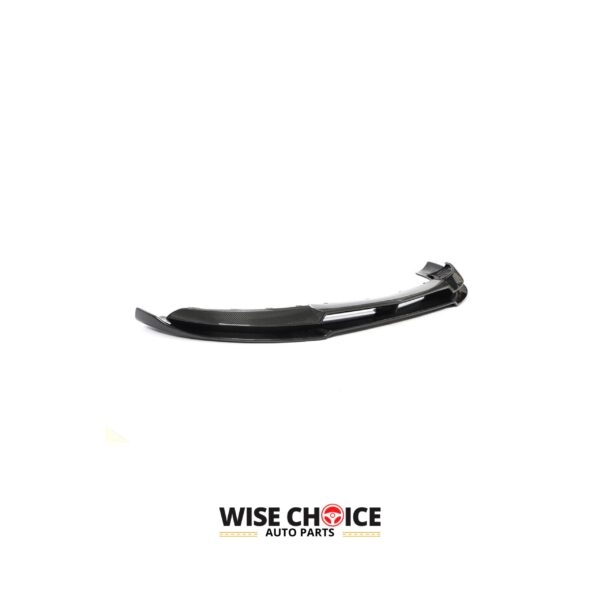 Dry Carbon Fiber Front Lip fitted on 2012-2015 M-Benz A-Class, model A200, A250 Sport, A45 AMG, pre-facelift (W176)