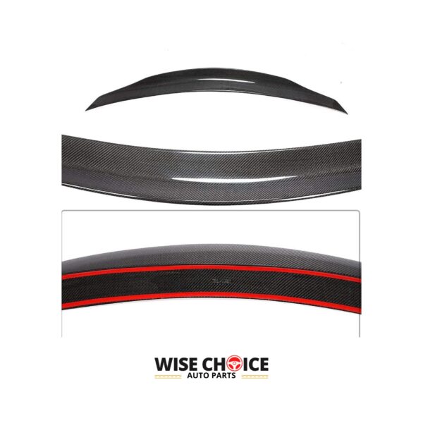 2007-2012 W221 M-Benz S Class Carbon Fiber Rear Trunk Spoiler