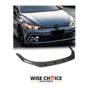 2022-2023 MK8 Volkswagen Golf R with Carbon Fiber Front Lip by Wisechoice Autoparts