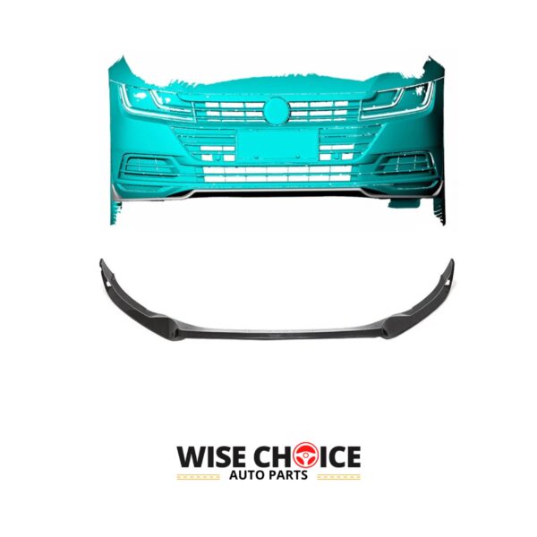 019-2020 Volkswagen VW CC Hatchback with installed Carbon Fiber Front Lip