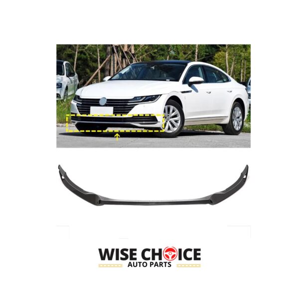 019-2020 Volkswagen VW CC Hatchback with installed Carbon Fiber Front Lip