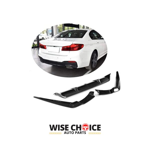 High-quality Carbon Fiber Rear Diffuser on BMW 5 Series G30 M-Sport Model