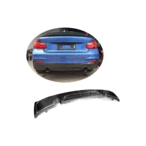 BMW 2 Series M-Sport Carbon Fiber Rear Bumper Diffuser | Perfect Fitment | High-Quality Material