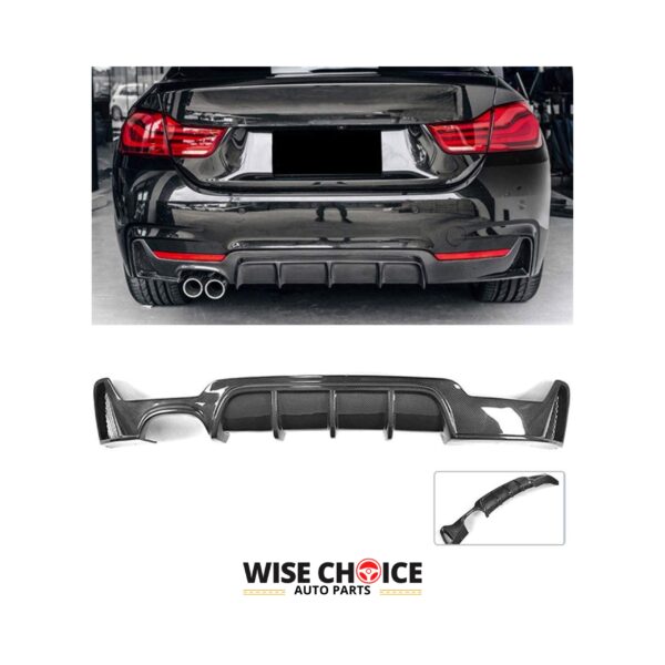 BMW 4 Series M-Sport Carbon Fiber Rear Diffuser