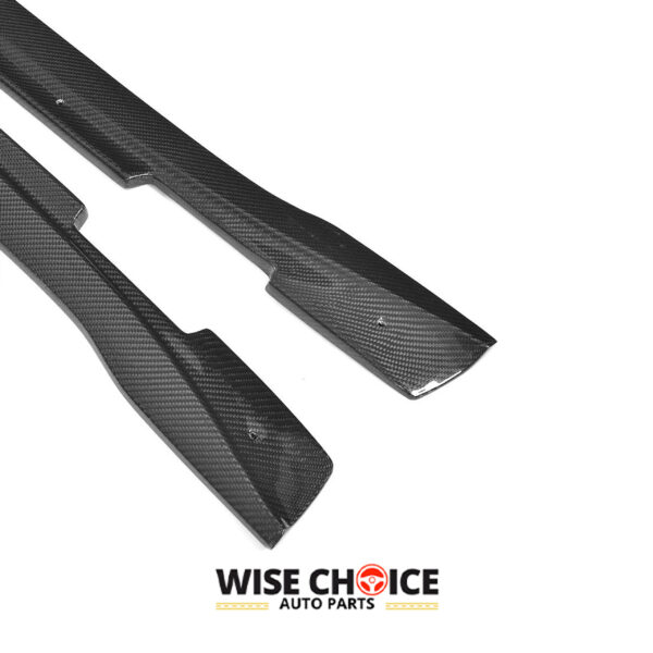 Porsche Panamera Hatchback Carbon Fiber Side Skirts