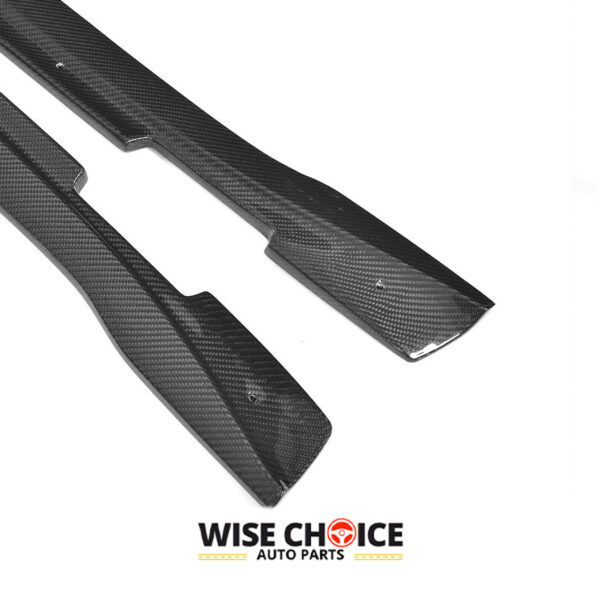 Porsche Panamera Hatchback Carbon Fiber Side Skirts