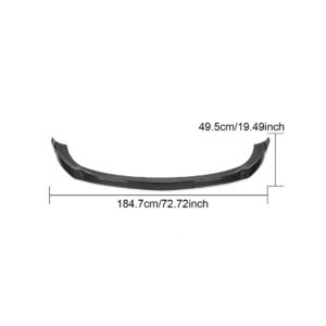 Enhance Your E Class Sedan with a Carbon Fiber Front Lip for W213 M-Benz E Class Sedan