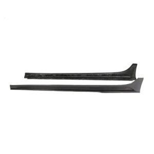 M157 Maserati Ghibli Side Skirts: Carbon Fiber Sedan Skirts (2014-2022)