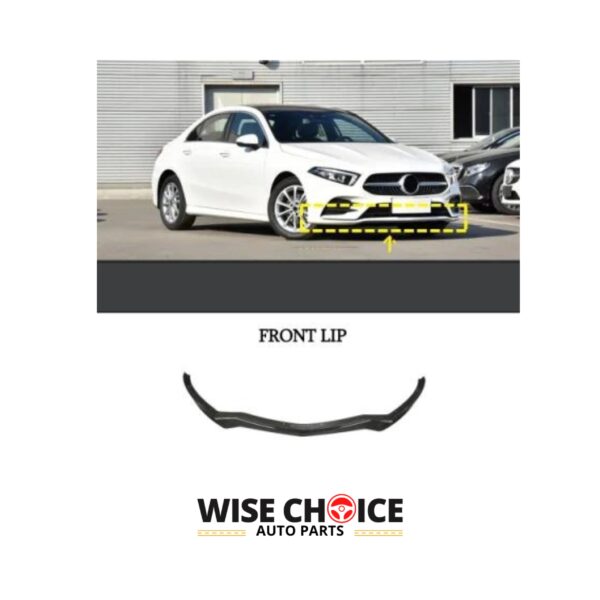 Carbon Fiber Dry Front Lip for Mercedes-Benz A-Class W177