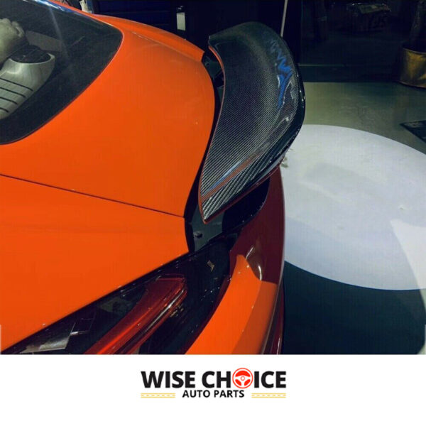 Porsche 718 Cayman / Boxster Convertible with 2016-2023 Carbon Fiber Rear Spoiler