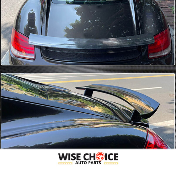 Porsche 718 Cayman S Carbon Fiber Rear Spoiler