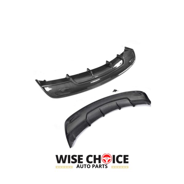 2016-2020 Tesla Model S Carbon Fiber Rear Diffuser - High-quality carbon fiber upgrade