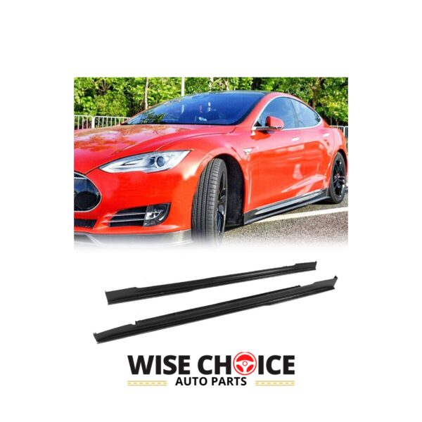 Tesla Model S Carbon Fiber Side Skirts