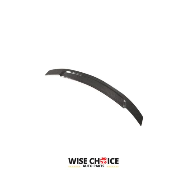 Carbon Fiber Rear Trunk Spoiler on a 2009-2012 W212 M-Benz E Class