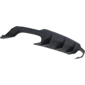 C Class 2012-2014 C63 Rear Diffuser in poly plastic, designed for direct fit and easy installation.