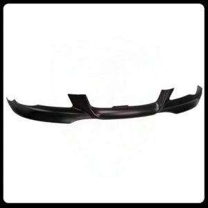 2007-2010 E92 Coupe OEM Style Front Lip in flat black polyurethane finish.