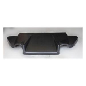 2004-2008 Acura TSX JS Rear Diffuser in UltraLex Flat Black, designed for enhanced aerodynamics and style.