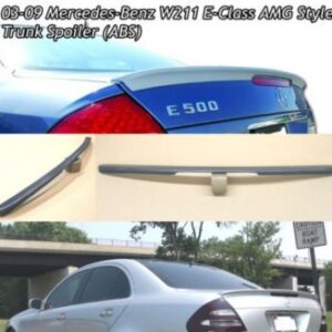 2003-2009 E-Class W211 AMG Spoiler made from durable ABS plastic