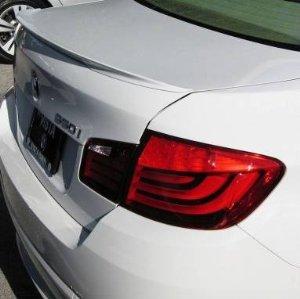 2011-2013 BMW 5 Series MTech Trunk Spoiler made of ABS plastic