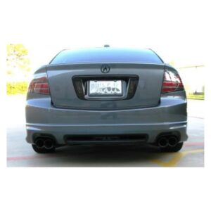 Acura TL 2007-2008 Type-S A-Spec Rear Lip in Ultraflex Flat Black