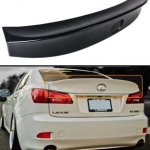 Lexus IS250 IS350 Duck Tail Spoiler in unpainted ABS plastic