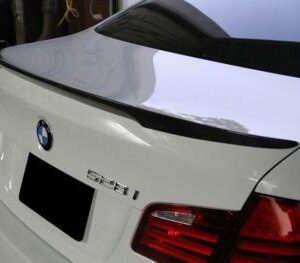 2011-2016 BMW 5 Series Performance Carbon Spoiler made of real carbon fiber.