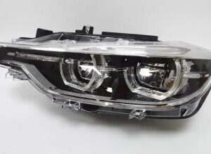 F30 2016-2018 LED Genuine OEM Headlight set for driver and passenger sides, showing adaptive and non-adaptive options.