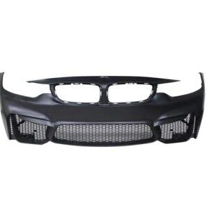 2014-2019 F32 F33 F36 M4 Conversion Front Bumper with fog delete grills.