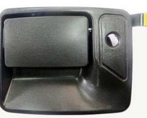 A high-quality door handle assembly for Ford Super Duty 1999-2004, designed for direct fit and bolt-on installation.