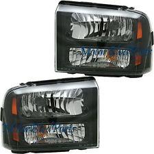 2005-2007 Super Duty Harley Davidson Headlight Set - Direct Fit for F250, F350, F450