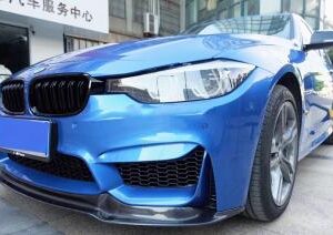 F30 M3 Replica Varis Carbon Front Lip in Gloss Finish