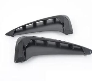 High-quality Glossy Black X6M Fender Inserts for F15 2014-2018 model, showcasing a sleek design.