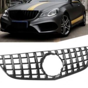 W207 GT R Style Grille in Black for E-Class Coupe and Convertible models.