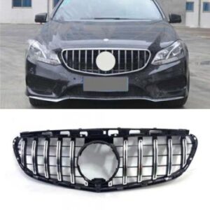 W212 2013-2016 GT R Style Grille in Chrome for E300, E350, E400, E450 sedans