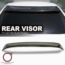 High-quality black smoke plastic roof visor for 2003-2007 Honda Accord, designed for style and function