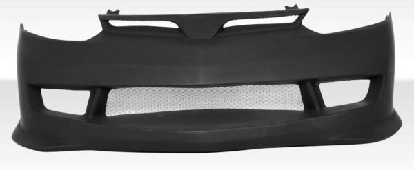 2006-2011 Honda Civic Coupe Mugen Ultraflex Front Bumper, Flat Black