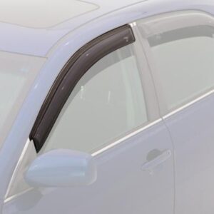 2006-2011 Civic 4DR window rainguard kit, smoke finish, ABS plastic