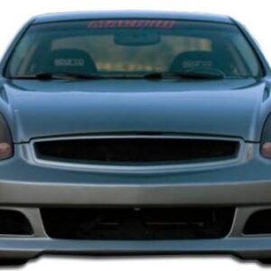 Infinity G35 Coupe 2003-2007 Duraflex Chargespeed Front Bumper in Flat Black