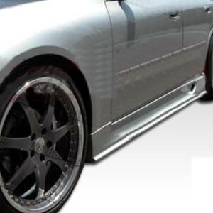 Infinity G35 Sigma Side Skirts in Ultraflex material with a white gelcoat finish, sold as a pair.